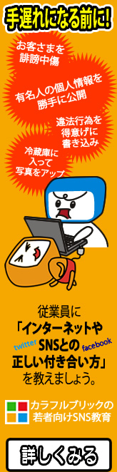 手遅れになる前に！カラフルブリックの若者向けSNS教育を